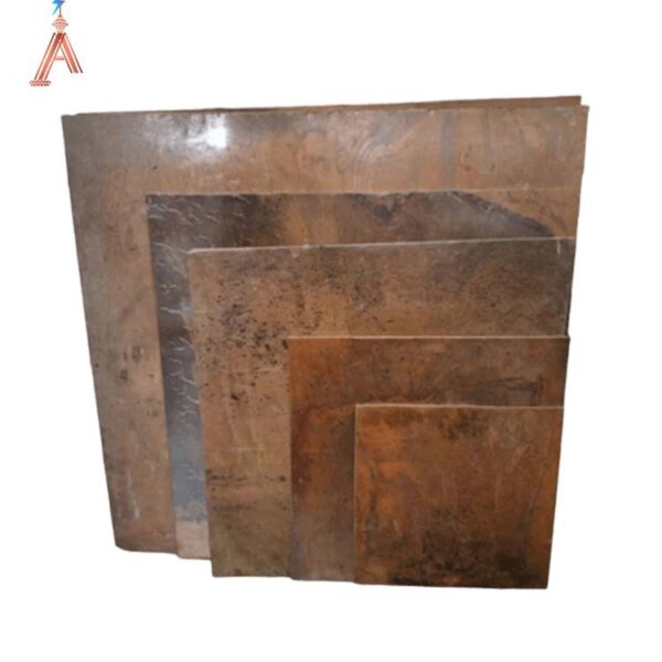 صفحه مسی ذوبی 5 × 400 × 400
