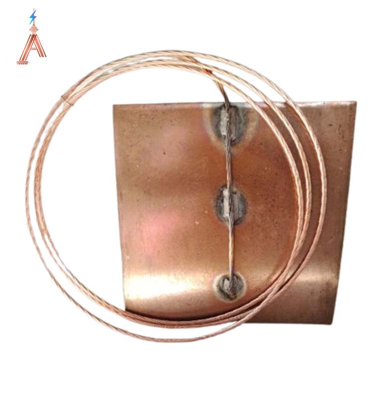 جوش آرگون سیم مسی به صفحه